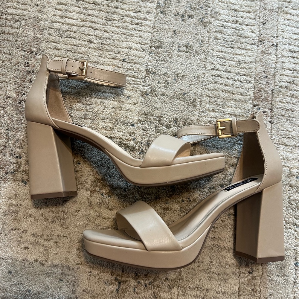 JONES NEW YORK TOREN PLATFORM DRESS SANDALS HEELS - Picture 11 of 12